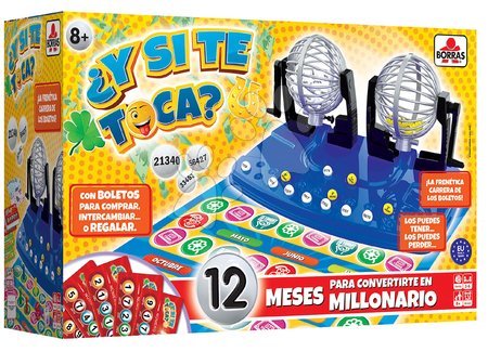 6-9 lat - Gra planszowa Lotto Bingo Y si te toca? Educa - 1
