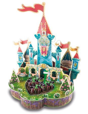 Prace ręczne i tworzenie - Kreatywne tworzenie 3D Dream Garden Castel Educa - 1