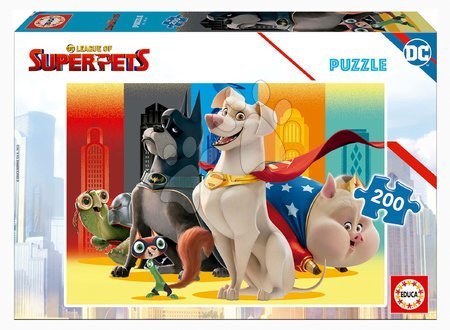 Puzzle a spoločenské hry - Puzzle DC League of Superpets Educa