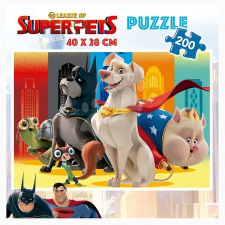 Detské puzzle od 100-300 dielov - Puzzle DC League of Superpets Educa_1