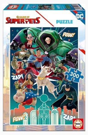 Játékok 6 - 9 éves gyerekeknek - Puzzle DC League of Superpets Educa