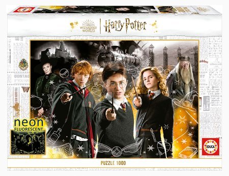 Svítící puzzle - Puzzle Harry Potter 1 Neon Educa