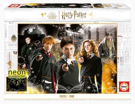 Dlhé zimné večery - Puzzle Harry Potter 1 Neon Educa