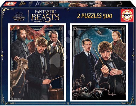 Puzzle cu 500 de bucăți  - Puzzle Fantastic Beasts Educa