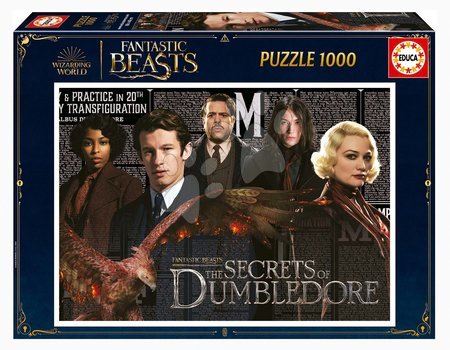 Puzzle a spoločenské hry - Puzzle Fantastic Beasts Educa