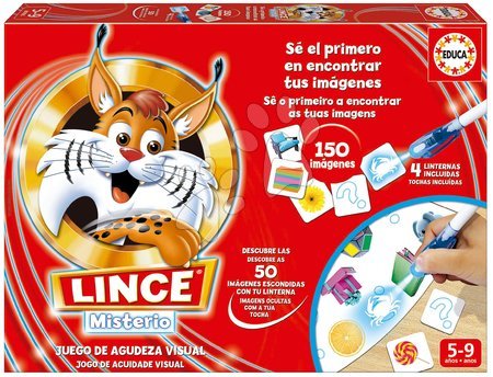 Puzzle a společenské hry - Společenská hra Lince Misterio Educa