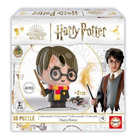 Puzzle a spoločenské hry - Puzzle figúrka 3D Harry Potter Educa_1