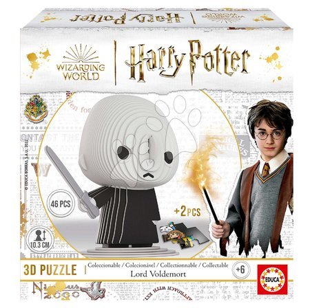 Puzzle a spoločenské hry - Puzzle figúrka 3D Lord Voldemort Educa_1