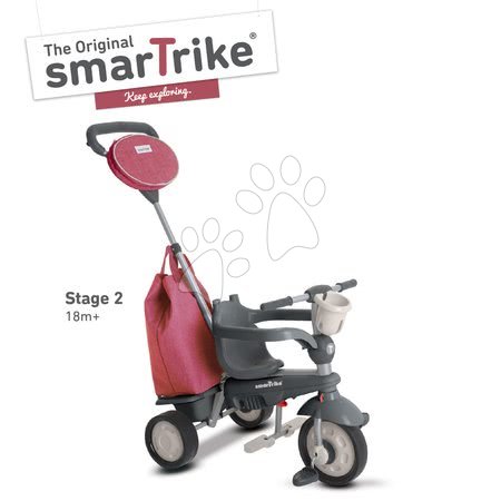 Igračke za djecu od 6 do 12 mjeseci - Tricikl Voyage Touch Steering 4u1 smarTrike_1