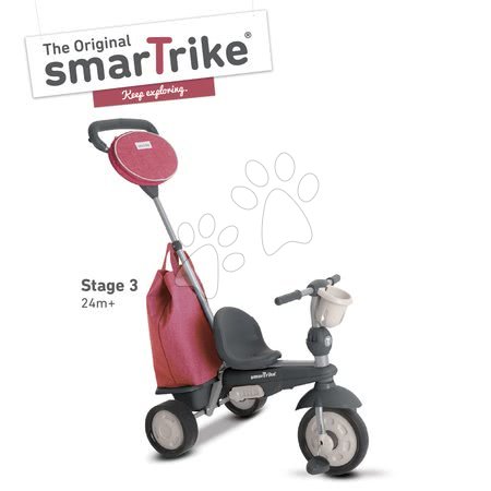 Trojkolky od 10 mesiacov - Trojkolka Voyage Touch Steering 4v1 smarTrike - 2