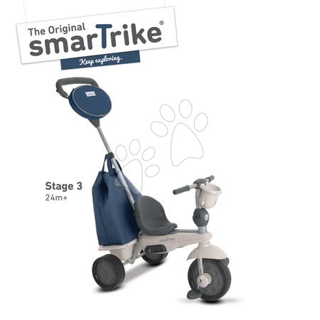 Tříkolky od 10 měsíců - Tříkolka Voyage Touch Steering 4v1 smarTrike - 2