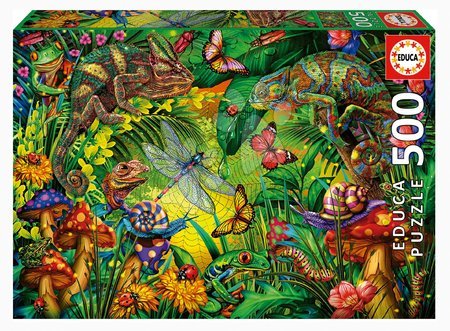 Puzzle 500 dílků - Puzzle Colourful Forest Educa