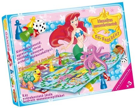 Puzzle i društvene igre - Društvena igra za najmlađe Mala sirena Dohány