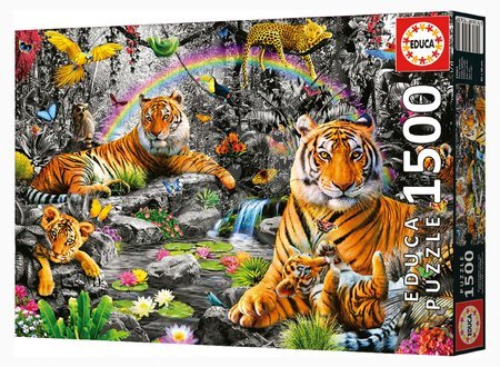Puzzle 1500 dielne - Puzzle Brilliant Jungle Educa_1