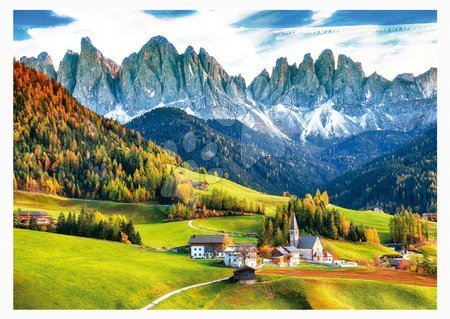 Hračky pre všetkých od 10 rokov - Puzzle Autumn in the Dolomites Educa_1