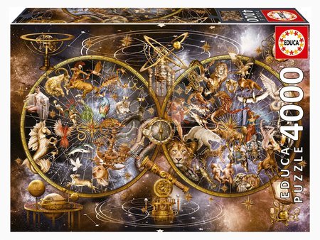 Puzzle 4000 - 8000 dielne - Puzzle Constellations Educa