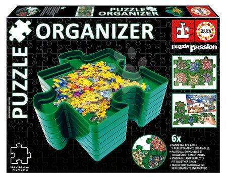 Dlhé zimné večery - Puzzle organizér Puzzle Sorter Educa