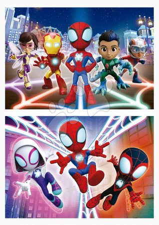 Spiderman - Dřevěné puzzle Spidey & his Amazing Friends Educa_1
