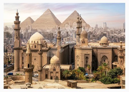 Puzzle 1000 dílků - Puzzle Cairo Egypt Educa - 1