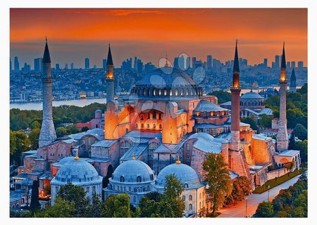 Puzzle 1000 dielne - Puzzle Blue Mosque Istanbul Educa_1