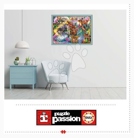 Puzzle 1500 piezas - Puzzle Wizard Spell Educa - 4