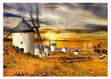 Dlhé zimné večery - Puzzle Wind Mills Consuegra Educa_1