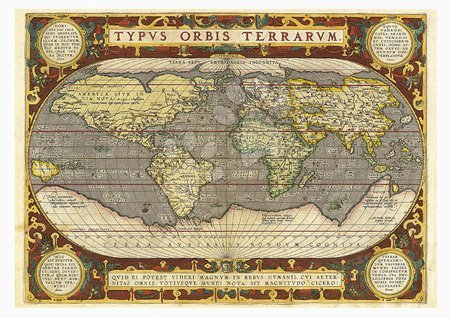 Jucării pentru toți de la 10 ani - Puzzle Map of the World Educa_1