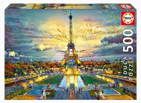 Hračky pre všetkých od 10 rokov - Puzzle Eiffel Tower Educa