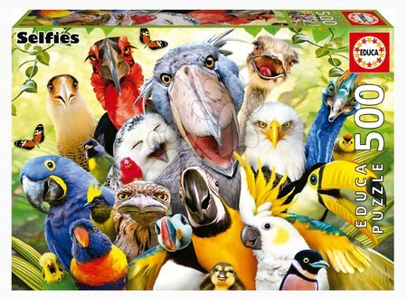 500 darabos puzzle - Puzzle Watch the Birdie Educa