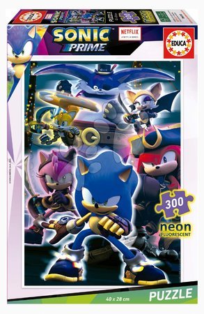 Svietiace puzzle  - Puzzle Sonic Prime Educa