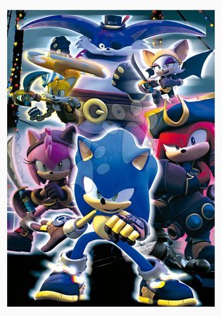 Svietiace puzzle  - Puzzle Sonic Prime Educa_1