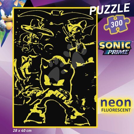 Dětské puzzle od 100–300 dílků - Puzzle Sonic Prime Educa - 3