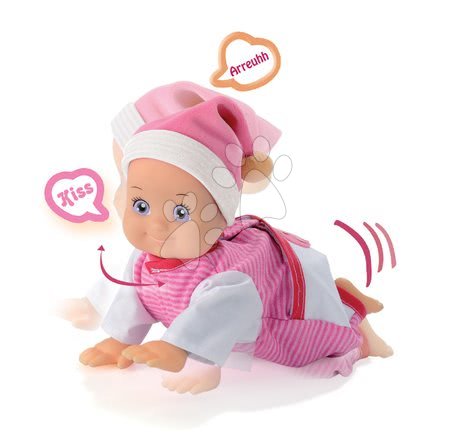Játékbabák 9 hónapos kortól - Játékbaba hanggal MiniKiss Smoby - 3