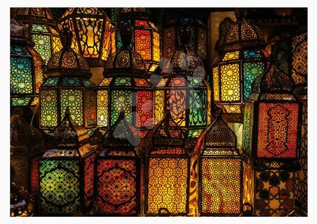 1000 delne puzzle - Puzzle Lantern Collage Educa_1