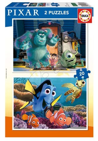 Dětské puzzle do 100 dílků - Puzzle Disney Pixar Educa