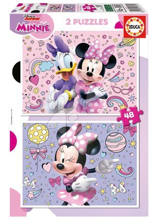 Dětské puzzle do 100 dílků - Puzzle Minnie Educa