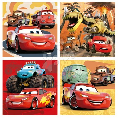 Puzzle progresywne dla dzieci - Puzzle Cars Disney Progressive Educa - 1