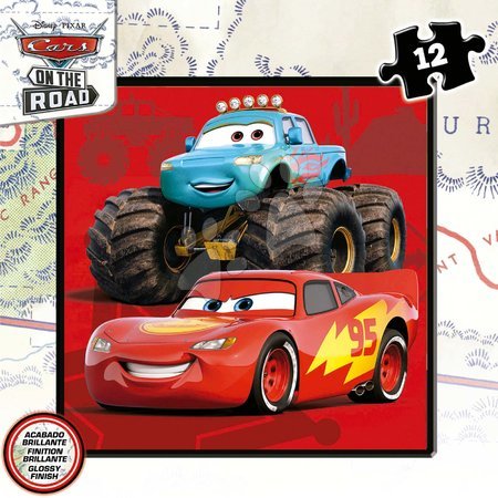 Puzzle progresywne dla dzieci - Puzzle Cars Disney Progressive Educa - 2