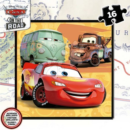 Puzzle progresywne dla dzieci - Puzzle Cars Disney Progressive Educa - 3