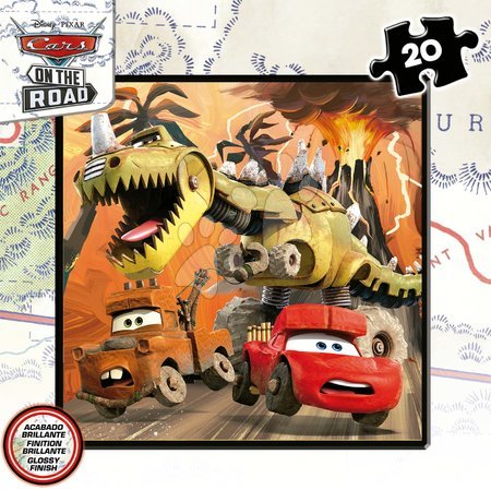 Puzzle progresywne dla dzieci - Puzzle Cars Disney Progressive Educa - 4