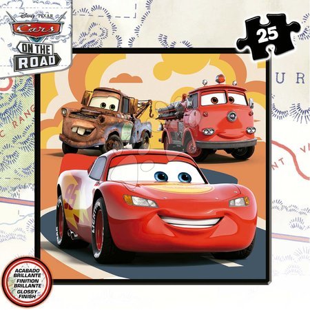 Puzzle progresywne dla dzieci - Puzzle Cars Disney Progressive Educa - 5