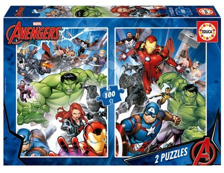 Detské puzzle od 100-300 dielov - Puzzle Avengers Educa