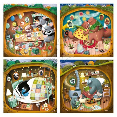 Gyerek puzzle - Puzzle Forest Tales Progressive Educa_1