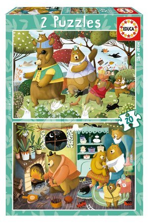 Puzzle pre deti - Puzzle Forest Tales Educa