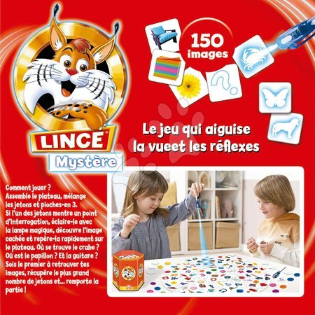 Jocuri de societate în limbi străine - Joc de societate Rapid ca un râs Le Lynx Mystere Educa - 1