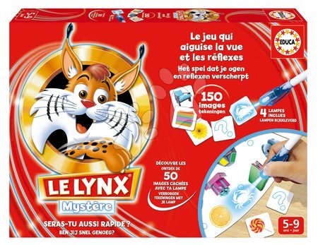 Jocuri de societate în limbi străine - Joc de societate Rapid ca un râs Le Lynx Mystere Educa - 2