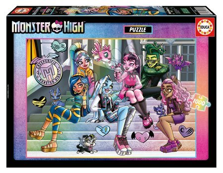 Játékok gyerekeknek 10 éves kortól - Puzzle Monster High Educa