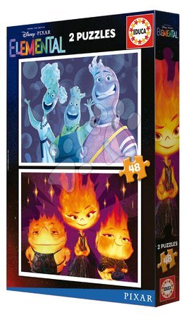 Dječje puzzle do 100 dijelova - Puzzle Elemental Educa - 3