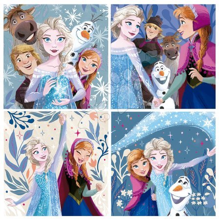 Játékok 3 - 6 éves gyerekeknek - Puzzle Frozen Disney Progressive Educa _1