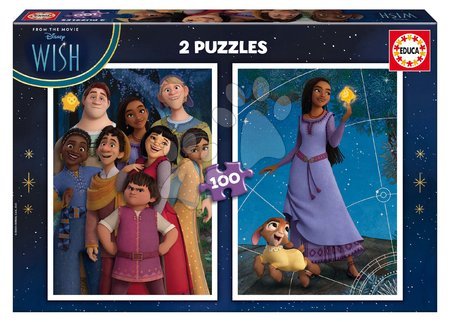 Detské puzzle od 100-300 dielov - Puzzle Wish Educa